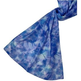 Resim Valino Vual Twill Fular 45x110 Cm - Yaprak Desenli, Hafif Ve Nefes Alabilir Şal Saks 