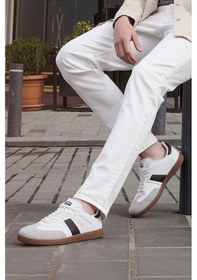 Resim Jump 29787 Beyaz - Siyah Erkek Sneaker Günlük Spor Ayakkabı 
