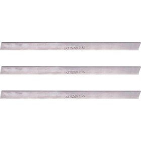 Resim Xiaobaoyu 3 Adet 3 mm x 12 mm x 200 mm Yüksek Hızlı Çelik Bıçaklar Pratik Alet Torna Hss Bit (Yurt Dışından) 