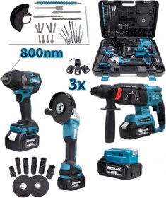 Resim Branzeg BRZ4210 36V 4'lü Dörtlü Matkap Seti 