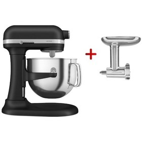 Resim Kitchenaid Artisan 5KSM70SHX 6.6 L Stand Mikser + 5KSMMGA Kıyma Aparatı 