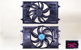 Resim Volkswagen Golf 7 Passat Tiguan Audi A3 Skoda Octavia Seat Leon Fan Motoru Davlumbazlı 2013 ve Sonrası Uyumlu 