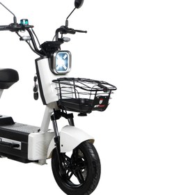 Resim Stmax Power X Elektrikli Moped Beyaz 