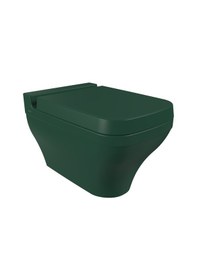 Resim Bocchi Scala Asma Klozet Mat Yeşil Kapak Dahil 1080-027-0128 Çok Renkli 