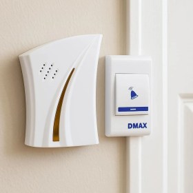 Resim Skygo Asorti Renk Kablosuz Pilli Kapı Zili – Şık ve Güçlü Ses Çıkışlı Model 