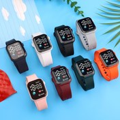 Resim Unisex Spor Dijital Saat, Aydınlatmalı Ekran, Ayarlanabilir Silikon Kayış ve Oval Plastik Kasa - Pil Gerektirmez, Erkekler & Kadınlar için, Fitness Takibi, Modern Tasarım, Rahat Kullanım, Fitness Tutkunları 