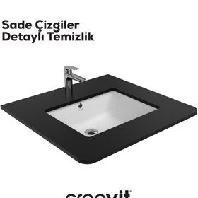 Resim Tezgah Altı Lavabo 38*51 cm Beyaz 