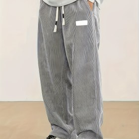 Resim Erkekler İçin Kadife Günlük Pantolon, Erkeklere Mükemmel Hediye, Balıkçılık ve Boş Zaman Giyimi İçin İdeal 