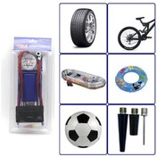 Resim Lastik Şişirme Hava Ayak Pompası 0-7 Bar 100 Psi N11.121 
