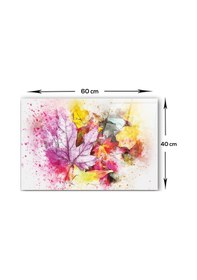 Resim Decorita Cam Ocak Arkası Koruyucu | Renkli Sonbahar | 40cm x 60cm 