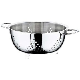 Resim Çelik Süzgeç Ayaklı Paslanmaz Makarna Süzgeci 