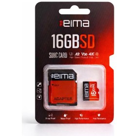 Resim Eima 16gb Sd Kart Sdhc, Adaptörlü, Güvenilir Hafıza Kartı 