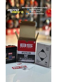Resim Kawasakı Zx-10r Zx1000 Ninja Abs Bs Battery Btz7s-bs Motosiklet Aküsü 