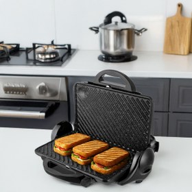 Resim AWOX Orion Tost Ve Izgara Makinesi 180° Açılabilir 1800 