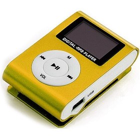 Resim Yuntech01 Metal Gövde Mini Lcd Mp3 Çalar, 32gb Tf Kart Desteği, 90mah Pil, 3.5mm Kulaklık Jacki, Siyah/gümüş/gold Seçenekli 