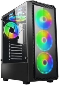 Resim Xsr735 i5 3470 16GB Ram 512GB SSD 4GB RX550 Ekran Kartı 24 Dual Curved Oyun Bilgisayarı 