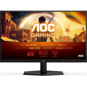 Resim AOC AOC 27G42E 27" 180Hz 0.5ms HDMI Dp Adaptivesync HDR10 Fhd Fast IPS Gaming Monitör 