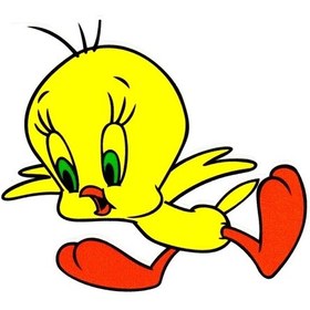 Resim Tweety Sticker Tweety - TWEETY SARI STİCKER 