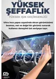 Resim S-dizayn Jaecoo J7 4x2 9h Nano Multimedya Ekran Koruyucu Mat 2023 Üzeri A+ Kalite 