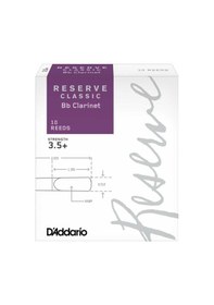 Resim Rico Royal Dct Reserve Classic Bb Clarinet Reeds 3.5+ Bb Klarnet 