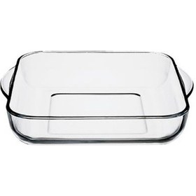 Resim Paşabahçe Clasıc Borcam Kare Tek Tepsi 59024 