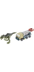 Resim Matchbox Jurassi̇c World Di̇no Transporter Arabaları Giganotosaurus Loader JGM08 