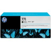Resim HP 771 Ce037a Mat Siyah Kartuş Yeni Tarih 