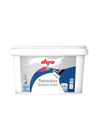 Resim Mey İthalat Teknotex Dolgulu Dış Cephe Astarı 2,5 Litre Beyaz 