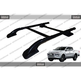 Resim L 200 Tavan Çıtası Port Bagaj Siyah Ara Atkılı 2019 Sonrası 