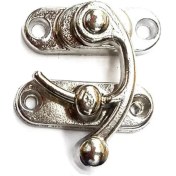 Resim Yay Gözü, Tavla, Ahşap Kutu Klipsi - Minik 20x24 Mm, Nikel, 1 Adet Çok Renkli 