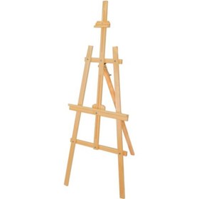 Resim Akyazı Sovale Ahşap 172 cm Ahşap Resim Ressam Sehpası Ayarlanabilir 