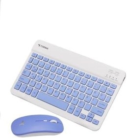 Resim TORİMA Mor TMK-04 Kablosuz Klavye Ve Mouse Seti 