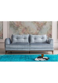 Resim Paris Yataklı Kanepe Açık Gri Açık Gri 