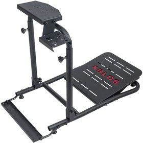 Resim XBLOS R36 Katlanabilir Direksiyon Standı – Moza Racing, Logitech, Thrustmaster, Fanatec Uyumlu 