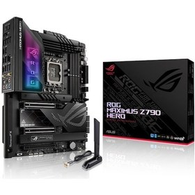 Resim Asus Rog Z790 Maximus Hero WiFi 7800mhz(OC) RGB M.2 1700p DDR5 ATX Anakart 