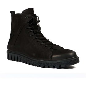 Resim Kids Club Shoes Hammer Jack 102 17945-M Erkek Bot SİYAH 