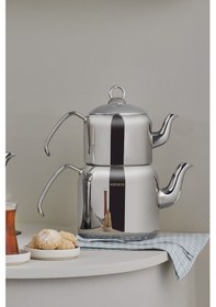 Resim Karaca Esme Midi Çaydanlık Takımı Gold 