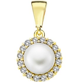 Resim Altın Klasik İnci Taşlı Kolye Ucu As1860ukl Altınsepeti 