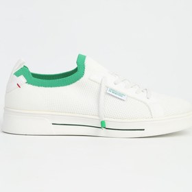 Resim Benetton Beyaz Yeşil Erkek Spor Ayakkabı İTHAL BNI-11482 