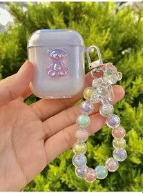 Resim PSR aksesuar (5153) Ayıcık Koruyucu Kulaklık Kılıfı 1. Nesil Koruyucu ile uyumlu 