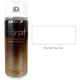 Resim Motip Carat Parlak Vernik Sprey Boya 400Ml Made in Germany 
