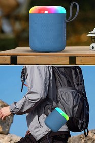 Resim No7tech Earldom A38 RGB Işıklı Süper Bass BT 5.3 Kablosuz Hoparlör 