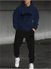 Resim classy moda Calle 00 Urban Street Style 3 İplik Şardonlu Eşofman Takımı 