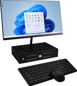 Resim MK2 INTEL İ7 10700 8GB RAM 240SSD 24" Monitör Set Mini PC ROWORK