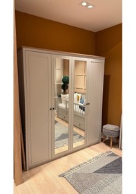 Resim Sento 4 Kapaklı Dolap 