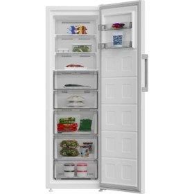 Resim Arçelik 2681 EB 8 Bölmeli Dondurucu 300 lt E Enerji Sınıfı Çekmeceli Dikey Tasarım 