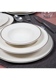 Resim Güral Porselen Harika 26 Parça 6 Kişilik Bone Yemek Takımı 