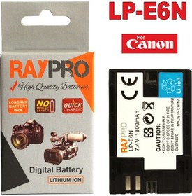 Resim Canon Eos 6D ve 6D Mark II için Lp-E6 Lp-E6N Batarya Pil 
