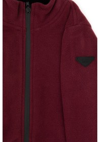 Resim U.S. Polo Assn. Erkek Çocuk Bordo Örme Hırka 50313853-VR177 