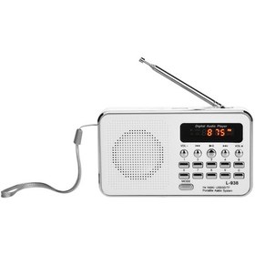 Resim Xindoker "l-938 Taşınabilir Fm Radyo & Mp3 Çalar - Yüksek Ses Kalitesi, Usb/sd Kart Desteği, Kulaklık Çıkışı" 